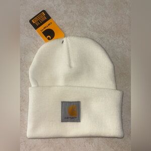 NWT Carhartt Cream Knit Beanie
